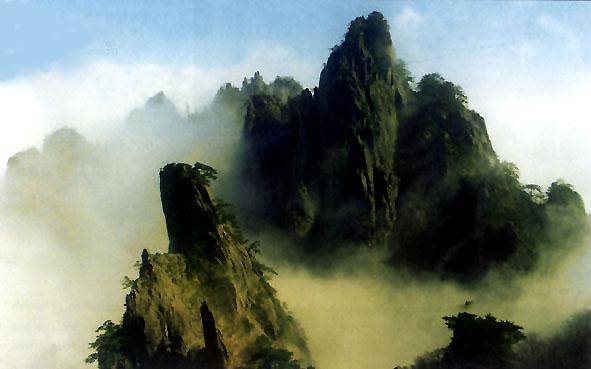 Montañas Huangshan, China 0