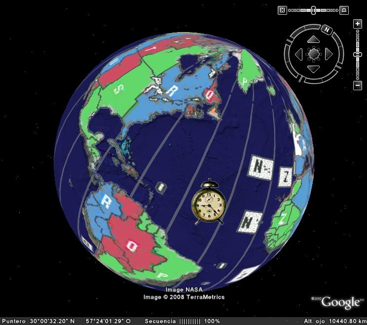 Husos horarios - aplicación 🗺️ Foro Comunidad Google Earth 0