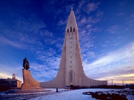 Iglesia de Reykjavik, Islandia 0