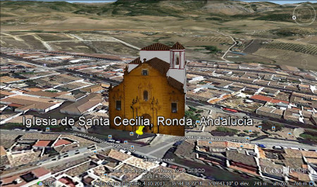 Iglesia de Santa Cecilia, Ronda, Andalucia 2