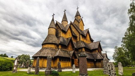 Iglesia Heddal Stave, Noruega 1