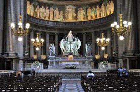 Iglesia Madeleine, Paris, Francia 1