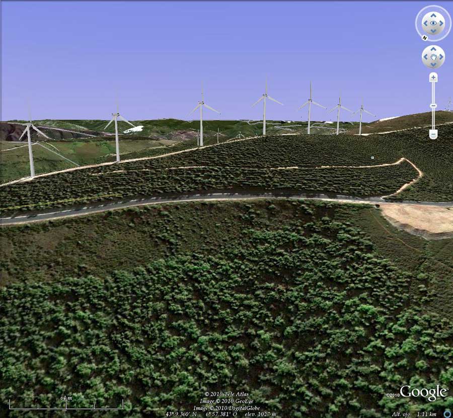 Parques eólicos en 3D 0
