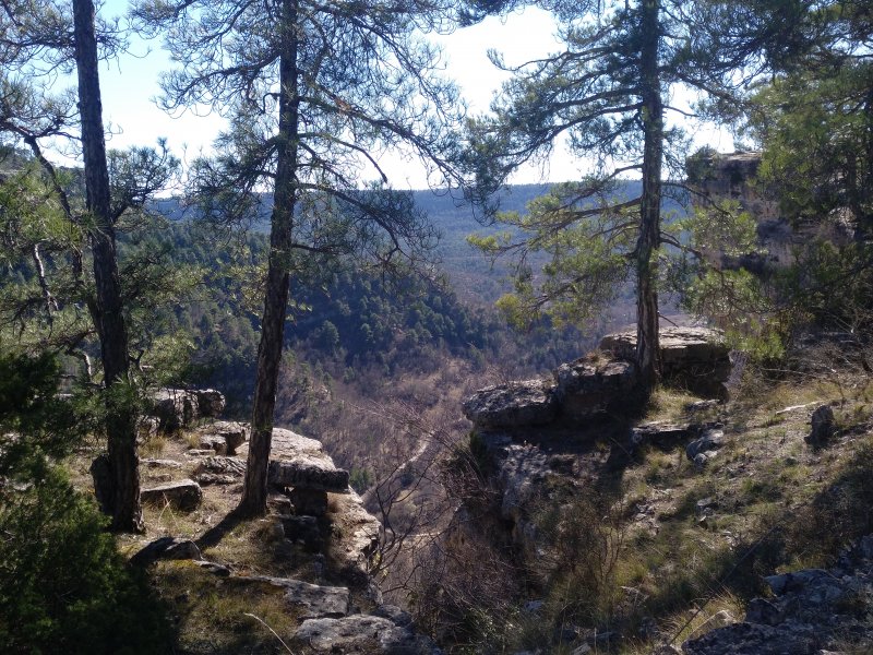 La Raya y Escalerón de Uña, Cuenca - Ruta de senderismo 2