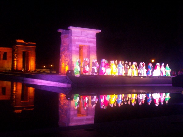 Espectaculo sobre Egipto en el Templo de Debod 2 - Templo de Debod, Calle Ferraz, Madrid