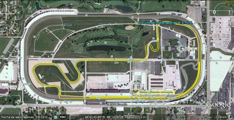 Indianapolis - Circuitos de Formula 1