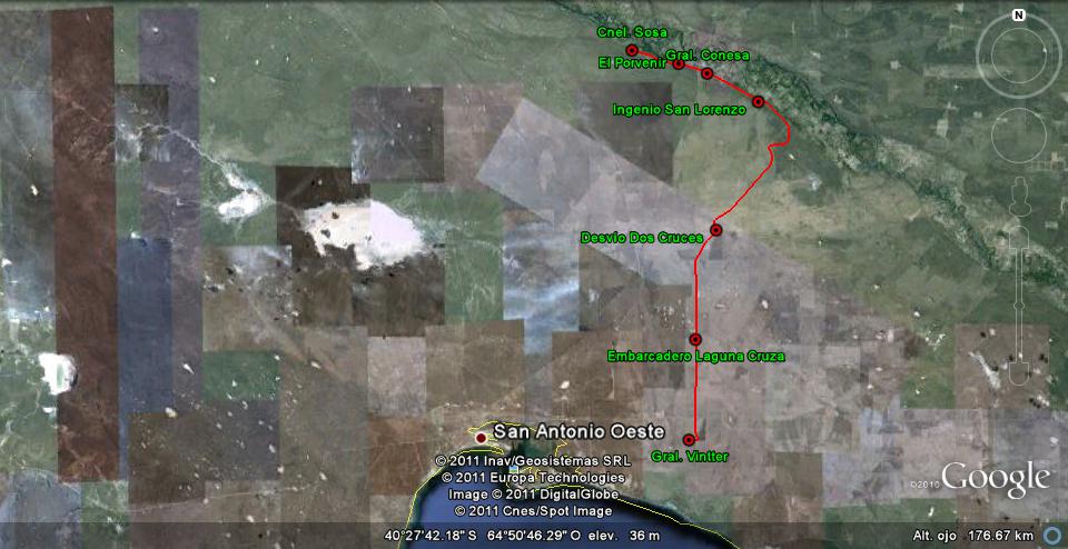 FCISL - FERROCARRIL NACIONAL PATAGONICO (FC.N.P.) 🗺️ Foro Google Earth para Viajar