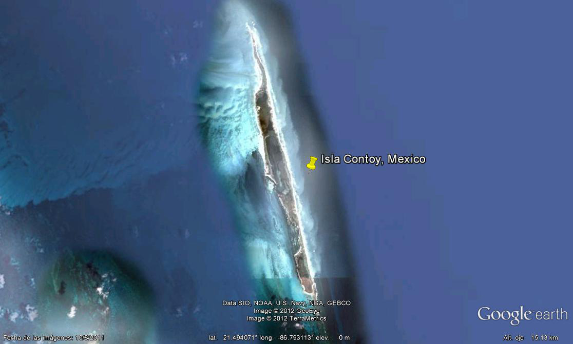 Isla Contoy, Mexico - Cobá 🗺️ Foro Google Earth para Viajar