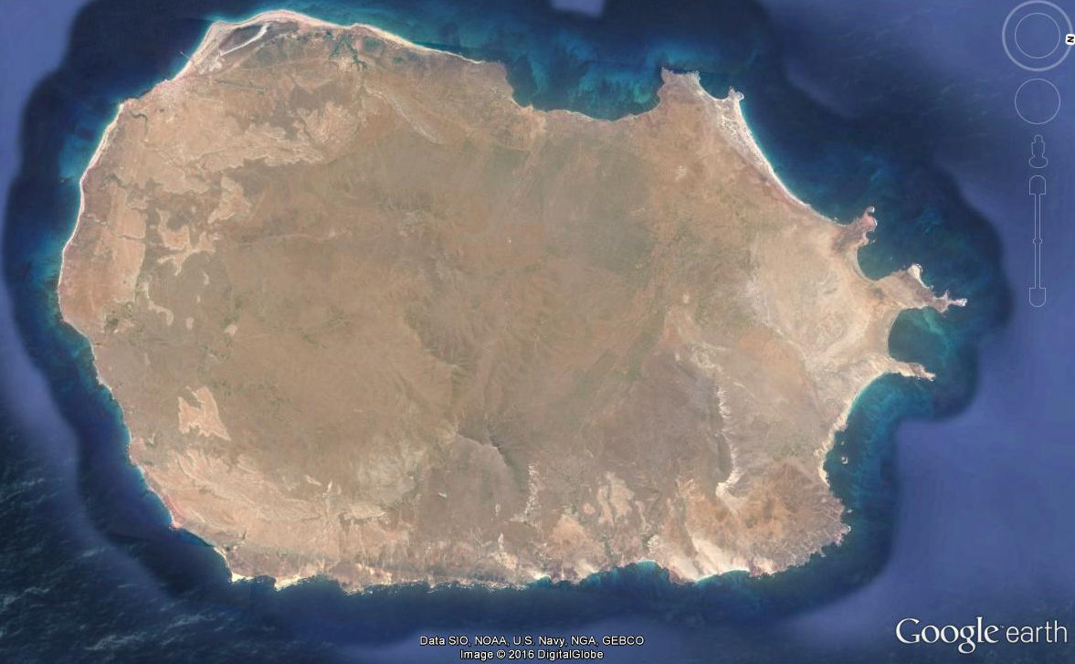 Isla al Oeste de Africa - Concurso de Geolocalización con Google Earth