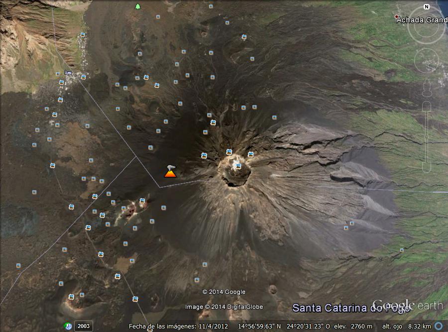 Isla de Fogo - Cabo Verde 0 - 2 volcanes en Centroamerica 🗺️ Foro General de Google Earth