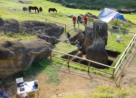 Estatuas de piedra de la isla de Pascua ???? 0