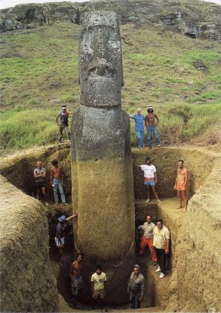 Estatuas de piedra de la isla de Pascua ???? 1