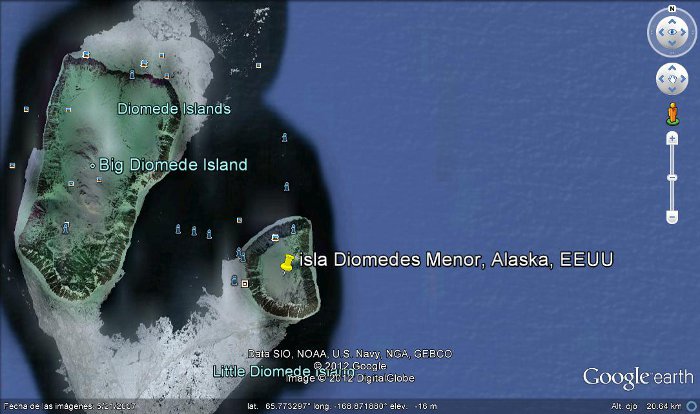 isla Diomedes Menor, Alaska, EEUU 2