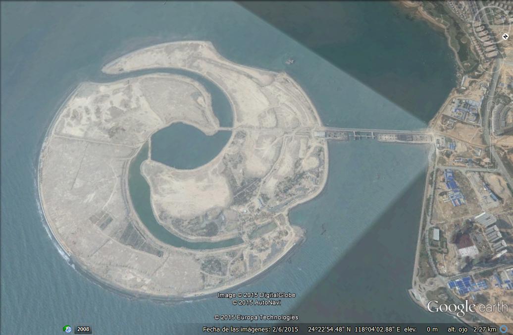 Isla Dos Delfines - Longhai, Zhangzhou, Fujian - China 1 - Curiosas Islas artificiales en China 🗺️ Foro China, el Tíbet y Taiwán