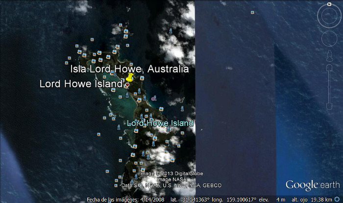 Isla Lord Howe, Australia, Oceano Pacifico 2