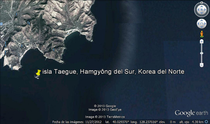 Isla Taegue, Hamgyông del Sur, Korea del Norte 🗺️ Foro Asia 2