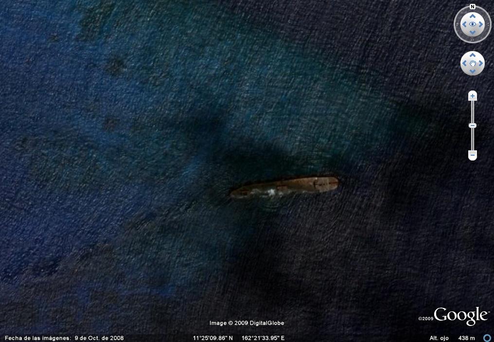 Hundido en las islas Marshall 1 - Barco naufragado en la isla de Saint Marteen 🗺️ Foro General de Google Earth