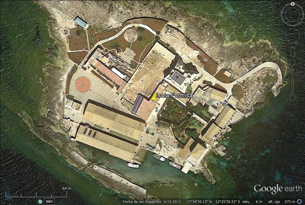 Isla de Formica - Italia 0 - Castillo controlado por los españoles durante siglos 🗺️ Foro General de Google Earth