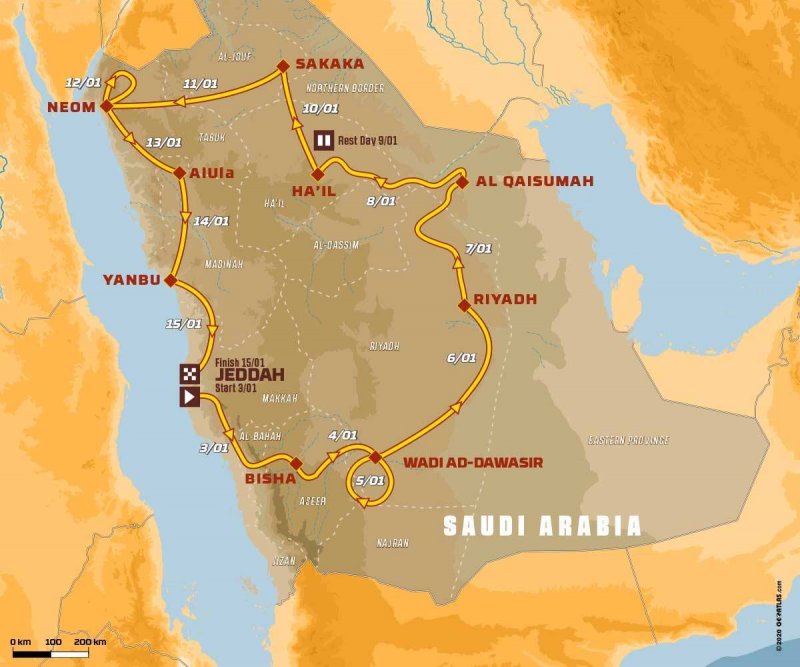 Dakar 2021 volvemos a Arabia Saudita - Dakar 2020: itinerario etapa por etapa 🗺️ Foro Deportes y Aficiones