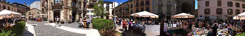 Jaca, Huesca, panorámica Pza. San Pedro (Foto 1)