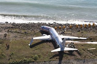 Accidente aereo en Jamaica 0