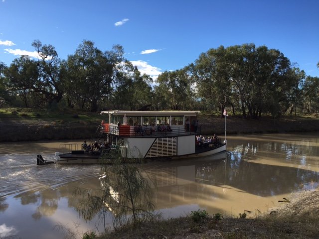 Jandra Paddle Steamer, Australia 1