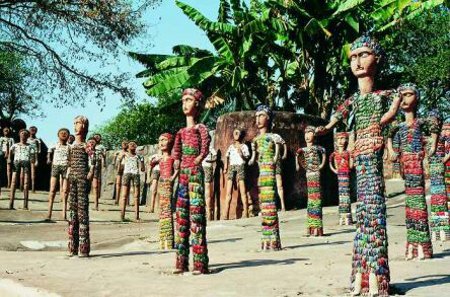 Jardines Nek Chand, Chandigarh, India 1