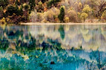 Valle de Jiuzhaigou, Sichuan, China 0