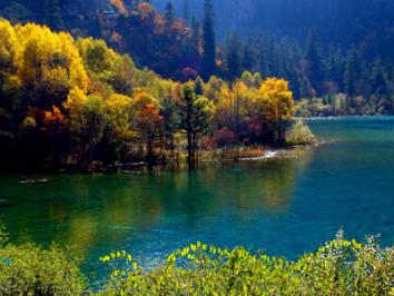 Valle de Jiuzhaigou, Sichuan, China 0