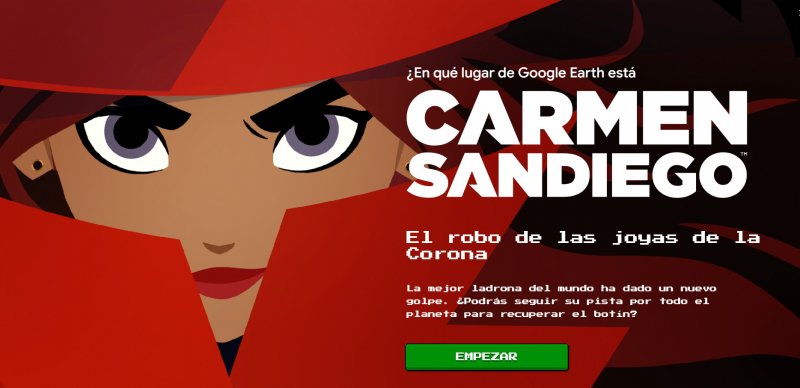 Juego busca a Carmen Sandiego con Google Earth - Carmen Sandiego y las llaves del Kremlin 🗺️ Foro Noticias de Google Earth