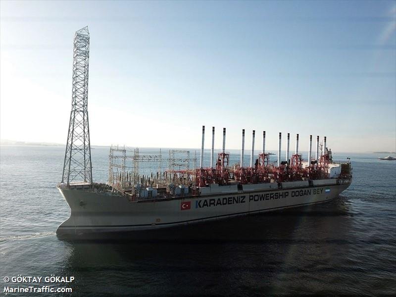 Karadeniz Powership Doğan Bey 0 - Barco Central Electrica o Barcasa de Energia 🗺️ Foro de Ingenieria