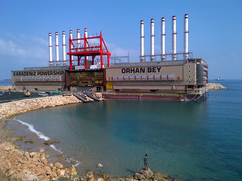 Karadeniz Powership Orhan Bey 1 - Barco Central Electrica o Barcasa de Energia