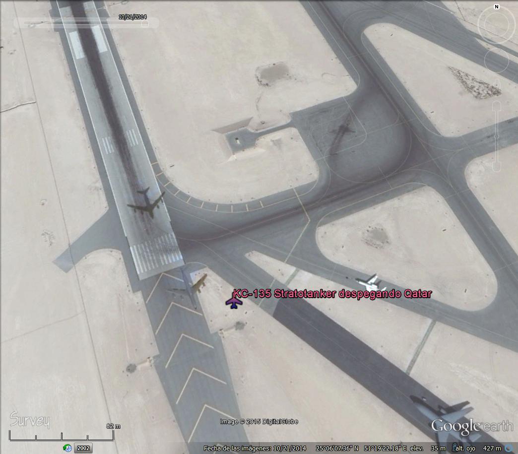 KC-135 Stratotanker despegando de Qatar 0 - Avion sirio y su sombra 🗺️ Foro Belico y Militar