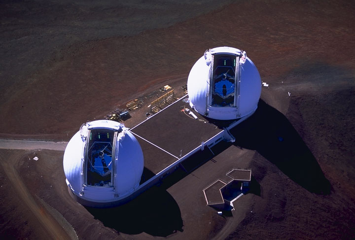 Telescopios sobre un volcan dormido . 1
