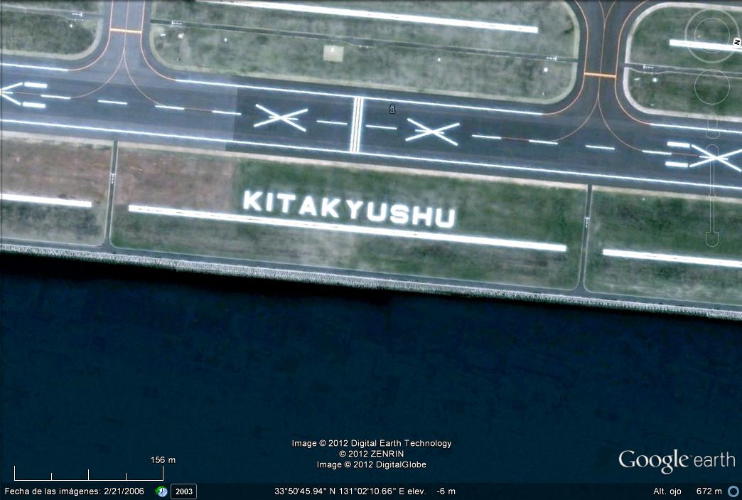 Kitakyushu -Japon 1 - Señal de Aeropuerto - Puerto Rico 🗺️ Foro General de Google Earth