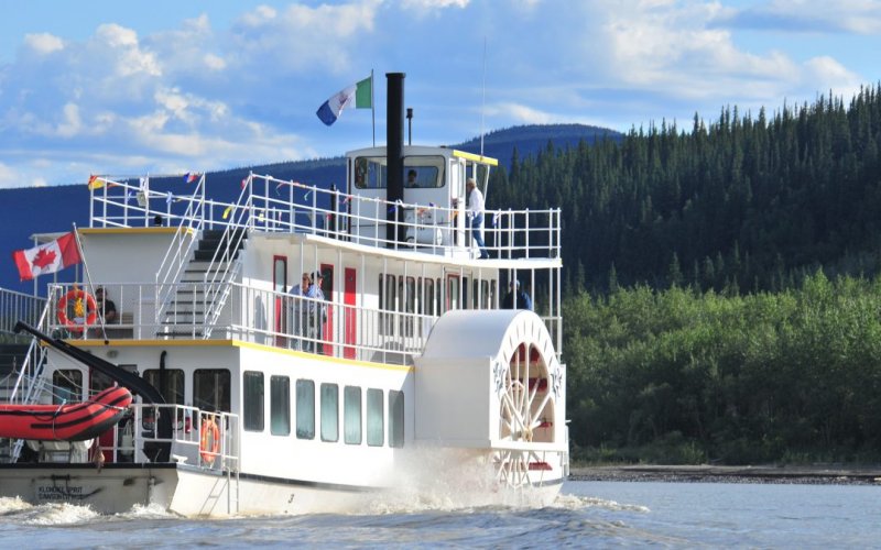 Klondike Spirit Paddle Steamer, Canada 1