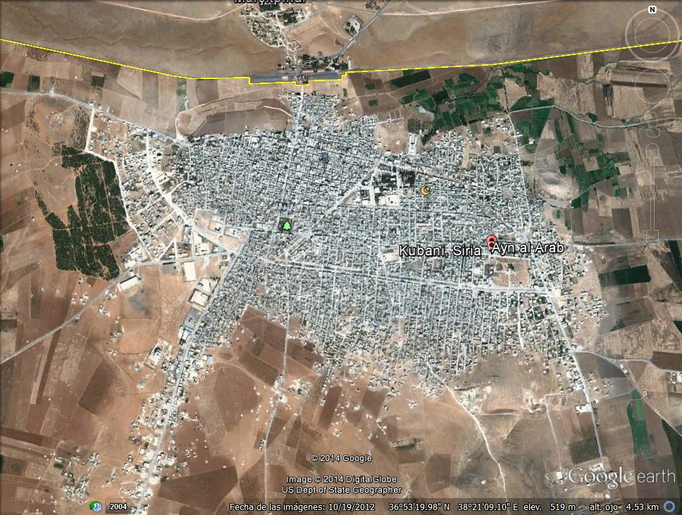 Kobani, Kobane, Ayn el Arab - Siria 0 - Paso no oficial en la Frontera Turca en Kobane 🗺️ Foro Asia