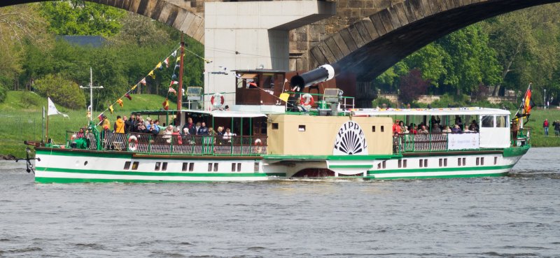 Krippen, Paddle Steamer, Alemania 0