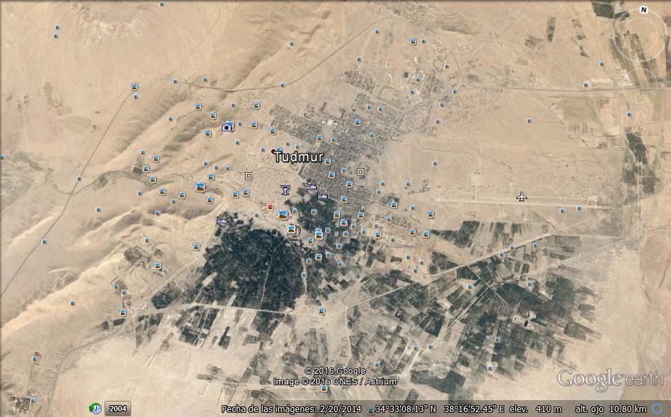 Batalla de Palmira (2016) 1 - Efectos de la guerra cerca de Deir ez Zor 🗺️ Foro Belico y Militar