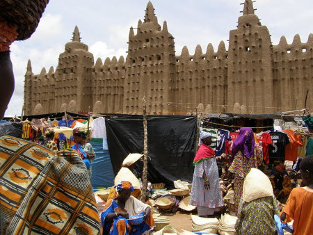 La Gran Mezquita Djenné, Mopti, Mali 1