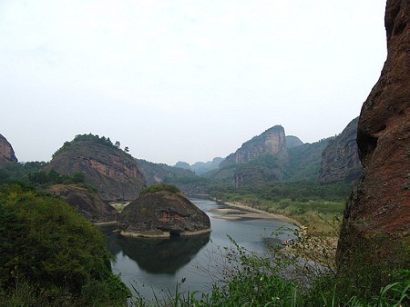 La Montaña Longhushan, Jiangxi, China 1