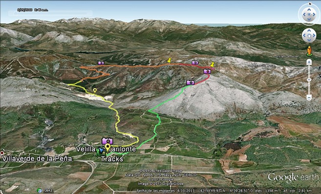 Foto de la ruta - Ascensión a Cotolorno 1762m. y Castros Negros 1793m. 29/6/1 🗺️ Foro Ficheros KMZ, KML y Rutas