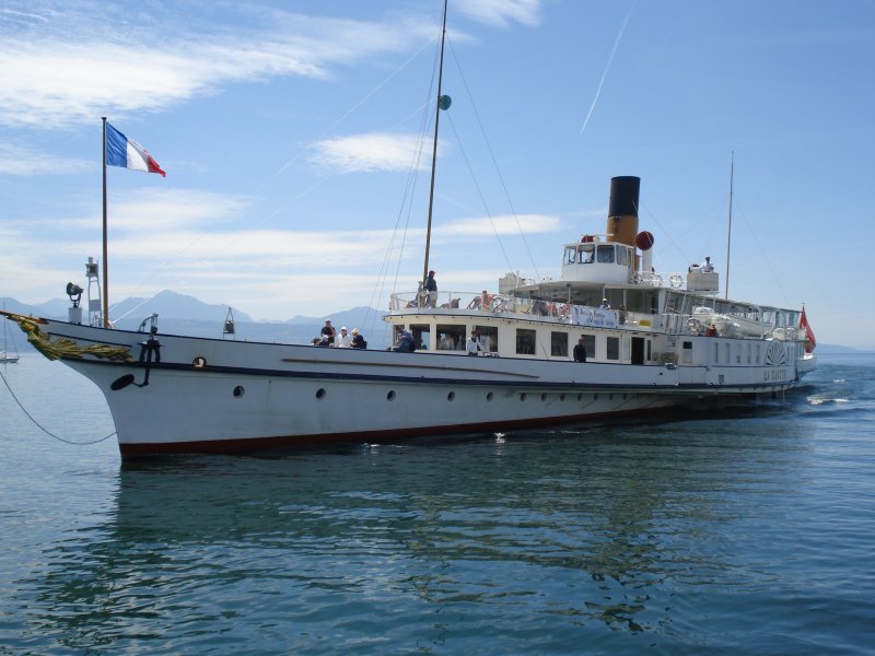 La Suisse Paddle Steamer, Suiza 1 - Barcos Rueda de Paleta o Vapor de ruedas