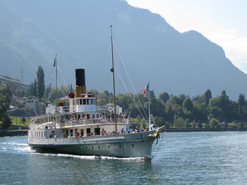 La Suisse Paddle Steamer, Suiza 2 - Barcos Rueda de Paleta o Vapor de ruedas