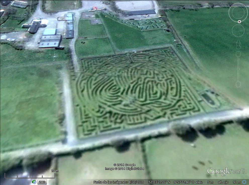 Laberinto - Ring of Kerry - Irlanda 1 - Laberinto Monte San Pedro - La Coruña 🗺️ Foro General de Google Earth