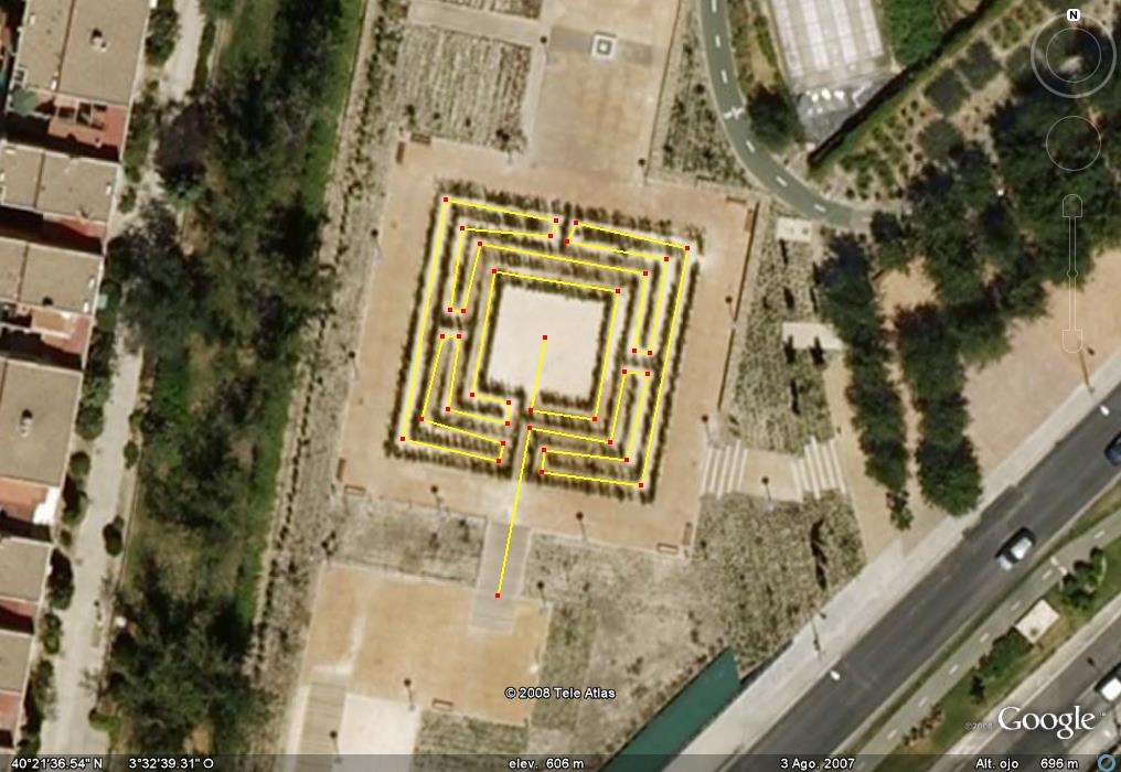 Laberinto en un parque de Karachi - Pakistan 🗺️ Foro General de Google Earth 0