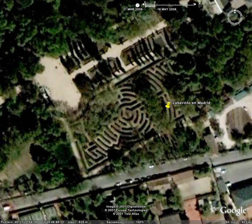 Laberinto el Capricho, La Alameda de Osuna, Madrid - Una de Laberintos 🗺️ Foro General de Google Earth