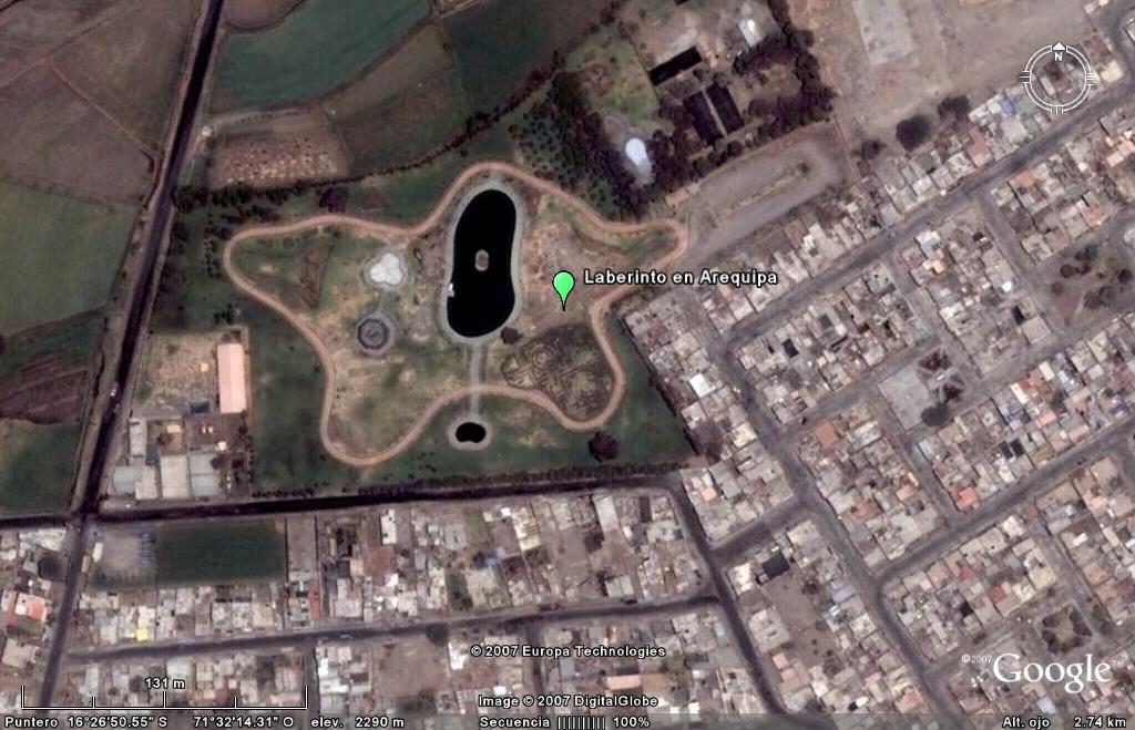 Laberinto en un parque de Karachi - Pakistan 🗺️ Foro General de Google Earth 0