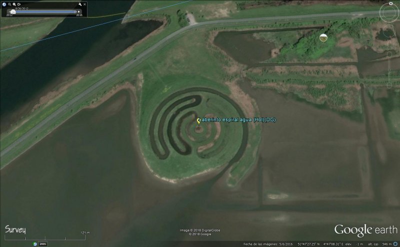 Laberinto de agua (Holanda) 0 - Dunure Labyrinth, Escocia 🗺️ Foro General de Google Earth