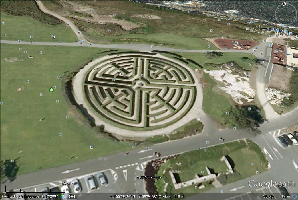 Laberinto Monte San Pedro - La Coruña 1 - Una de Laberintos 🗺️ Foro General de Google Earth